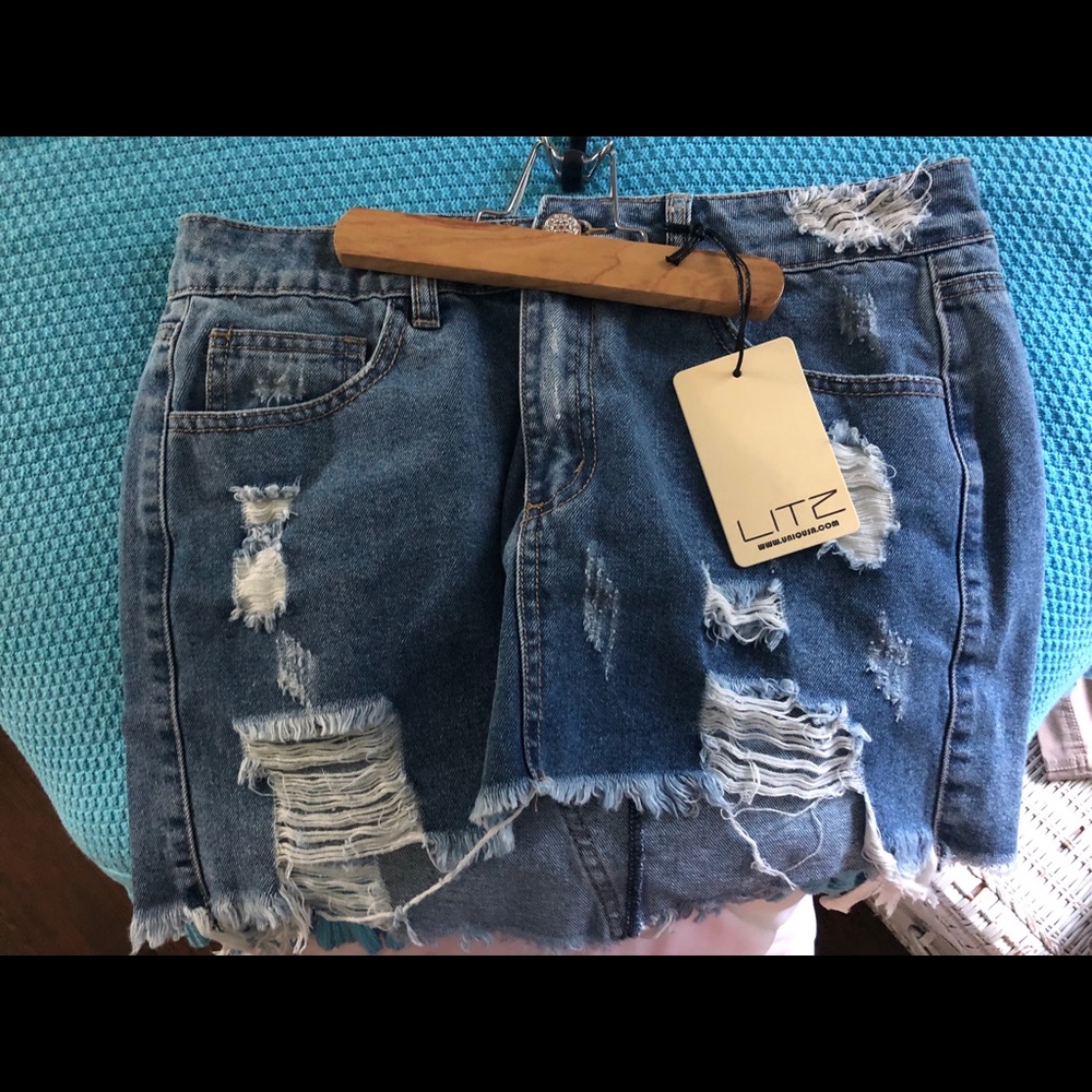 Jean skirt